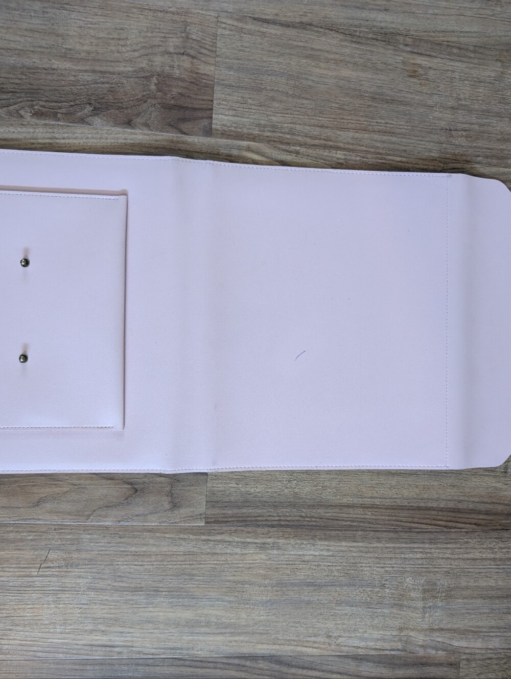 12x12 Vida Chic Pink Envelope Clutch Folio - Picture 5 of 6